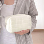 Large Plush Pastel Pencil Case