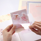Layered Cherry Blossom Sticky Notes