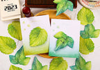 Botanical Leaf Sticky Notes