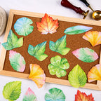 Botanical Leaf Sticky Notes