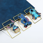 Stitch Enamel Metal Bookmark