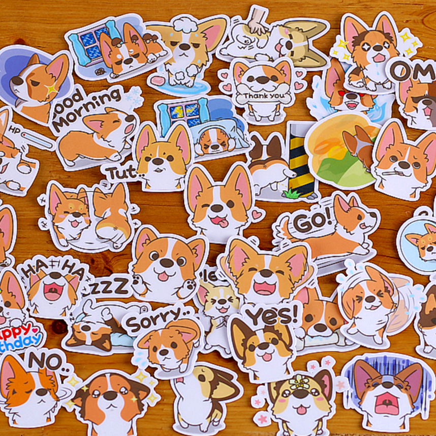 Little Baby Corgi Stickers