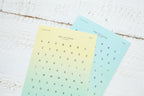 Livework ABC Ombre Color Stickers - Alphabet