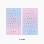Livework ABC Ombre Color Stickers - Alphabet