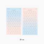 Livework ABC Ombre Color Stickers - Alphabet