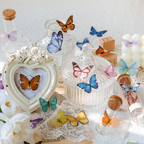 MO•CARD Original Deco Stickers - Pink Butterflies