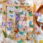 MO•CARD Original Deco Stickers - Pink Butterflies