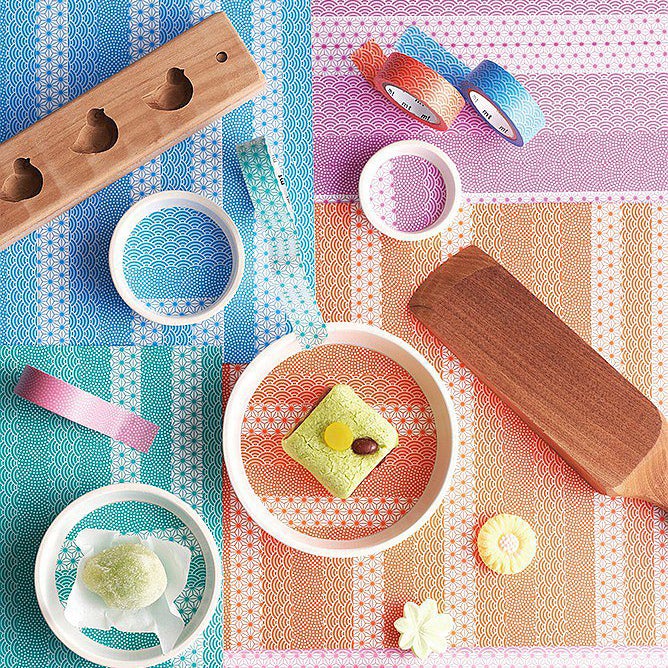MT Deco Masking Tape - Asanoha