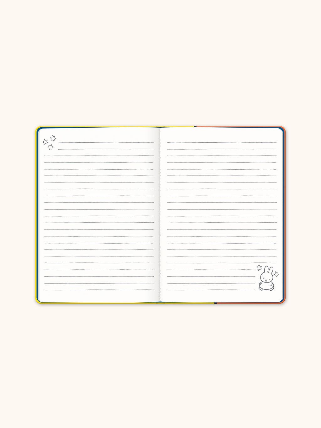 Classic Miffy Hardcover Notebook with Enamel Bookmark