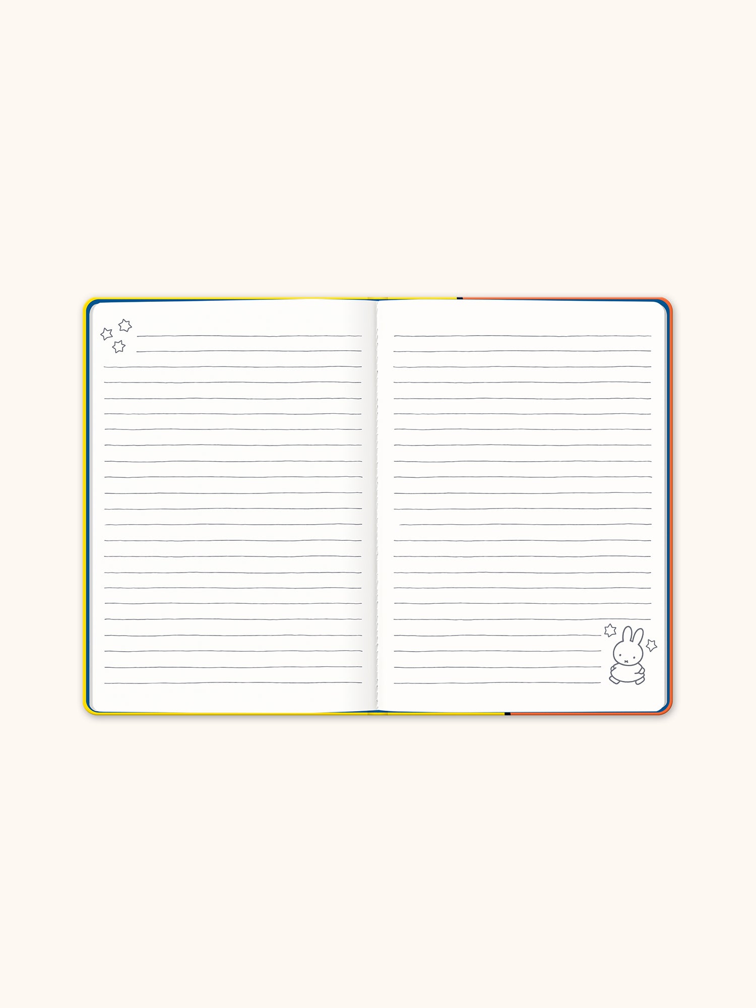 Classic Miffy Hardcover Notebook with Enamel Bookmark