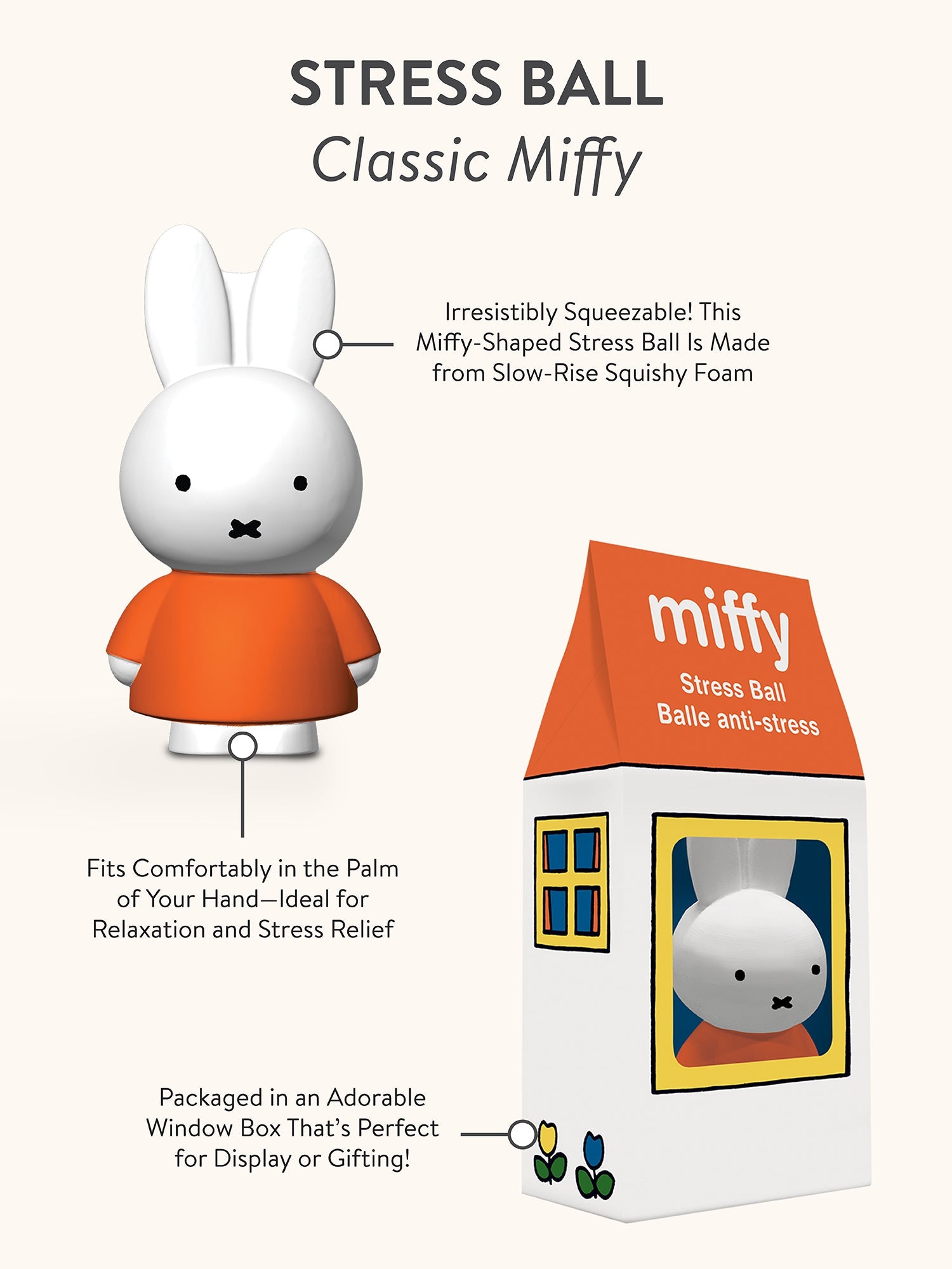 Classic Miffy Stress Ball