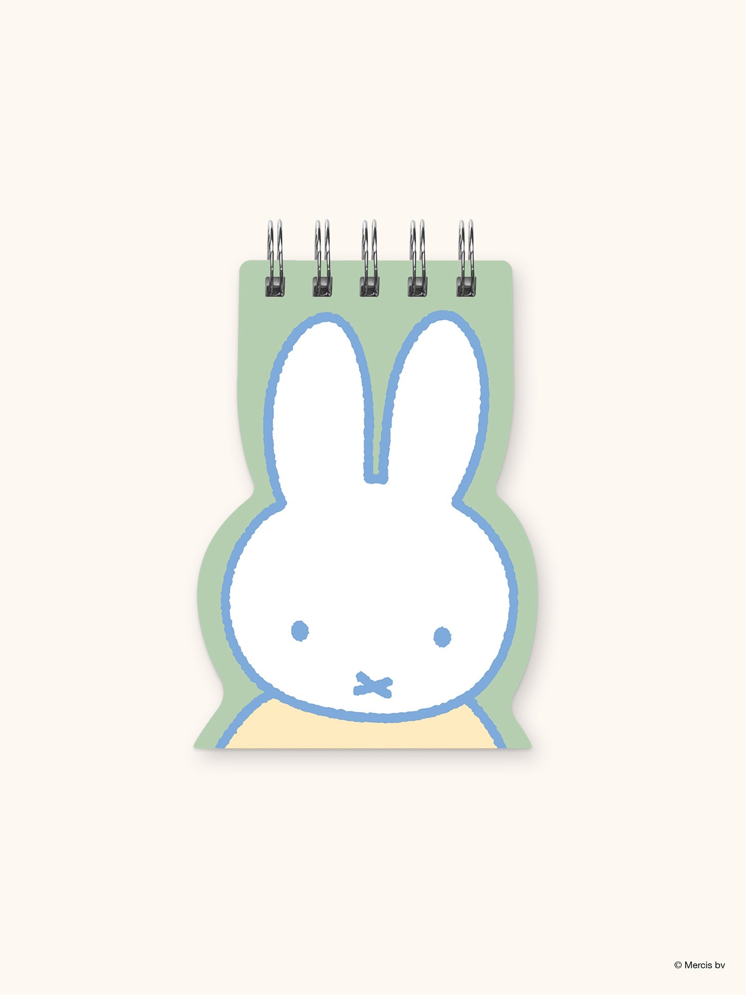 Miffy Green Die-Cut Mini Notepad