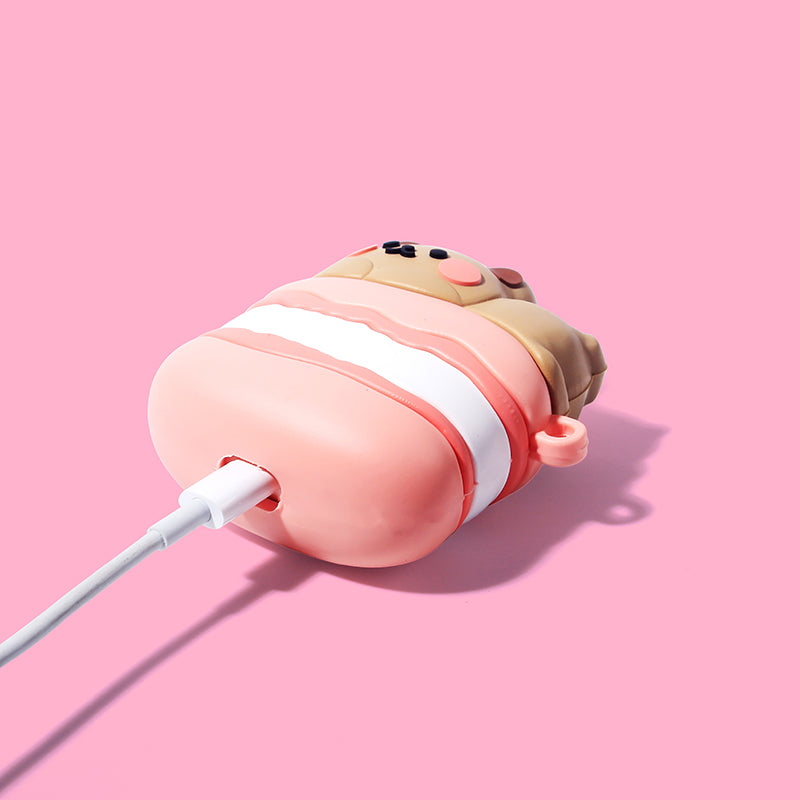 Macaron Bear AirPod Case