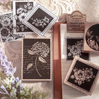 Midnight Flowers Stamps