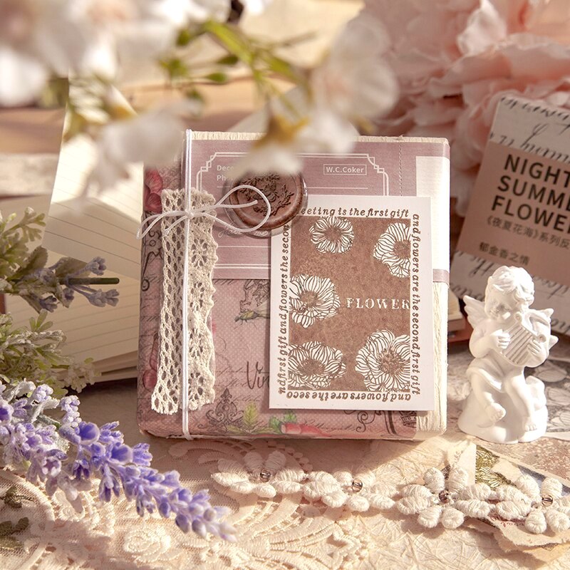 Midnight Flowers Stamps