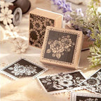 Midnight Flowers Stamps
