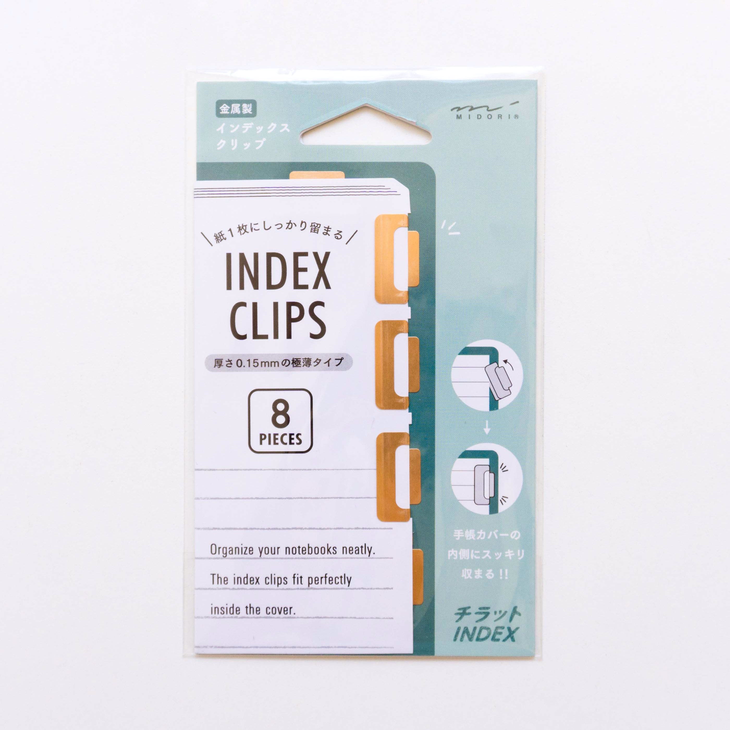 Midori Chiratto Index Clips