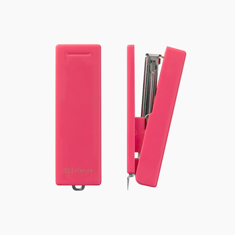 Midori Compact Stapler - Pink