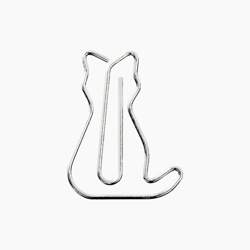 Midori D-Clips Nano Clips - Cat - Box of 16