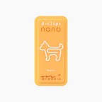 Midori D-Clips Nano Clips - Dog - Box of 16