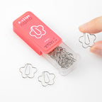 Midori D-Clips Nano Clips - Flower - Box of 16