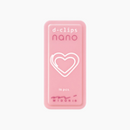 Midori D-Clips Nano Clips - Heart - Box of 16