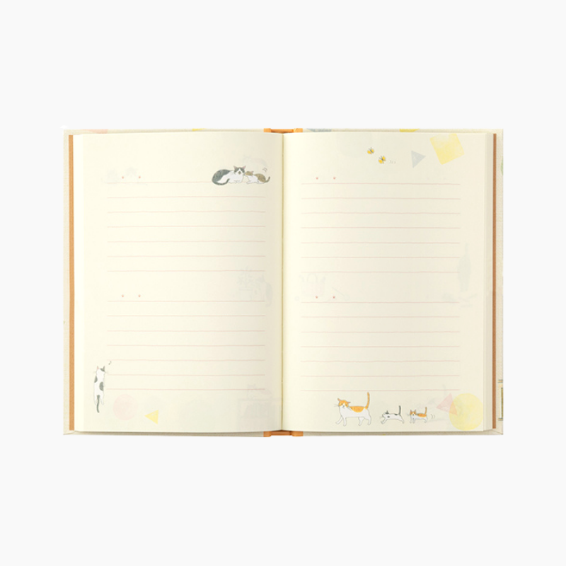 Midori Diary - Cat Pattern