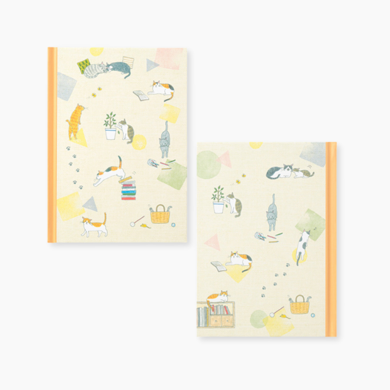 Midori Diary - Cat Pattern