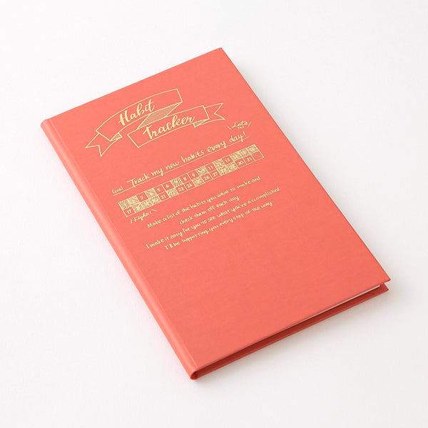 Midori Diary Habit Tracker - Pink