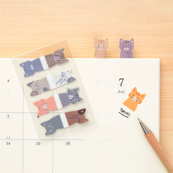 Midori Film Index Page Flags - 8 Cats
