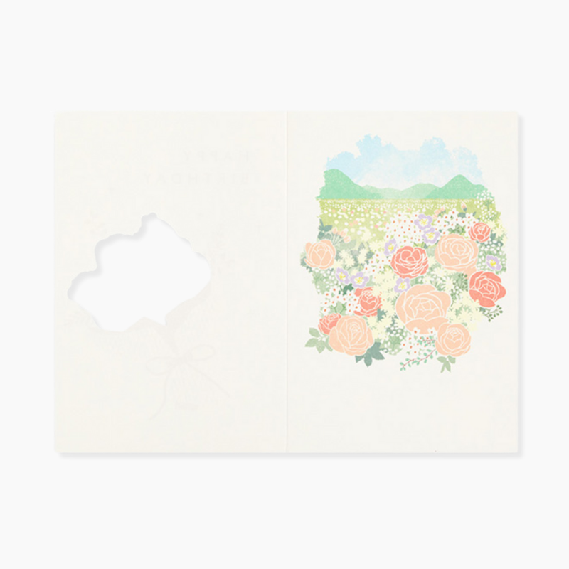 Midori Greeting Card - Birthday Bouquet
