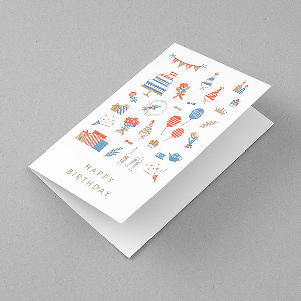 Midori Greeting Card - Birthday Party