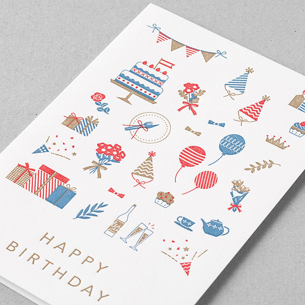 Midori Greeting Card - Birthday Party