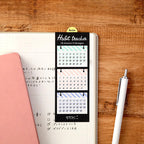 Midori Habit Tracker Sticky Notes - Striped