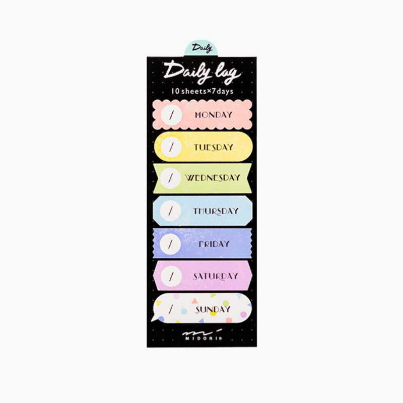 Midori Journal Daily Sticky Notes