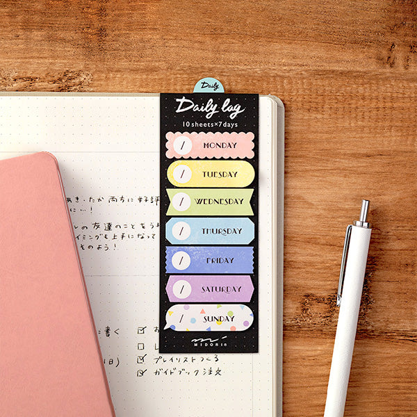 Midori Journal Daily Sticky Notes