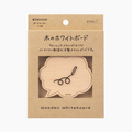 Midori Magnetic Wooden Whiteboard - Speaking Bubble