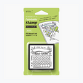 Midori Paintable Stamp - Pre-Inked - Habit Tracker