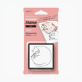 Midori Paintable Stamp - Pre-Inked - Cat
