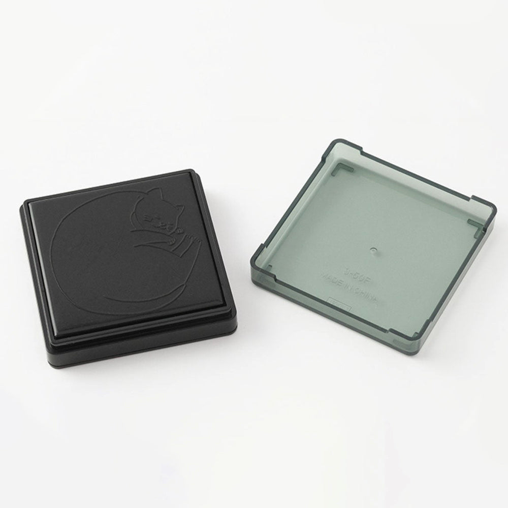 Midori Paintable Stamp - Pre-Inked - Cat