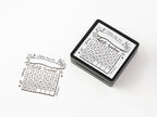 Midori Paintable Stamp - Pre-Inked - Habit Tracker
