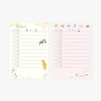 Midori To-Do List Memo Pad - Cats