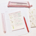 Midori To-Do List Memo Pad - Dried Flowers