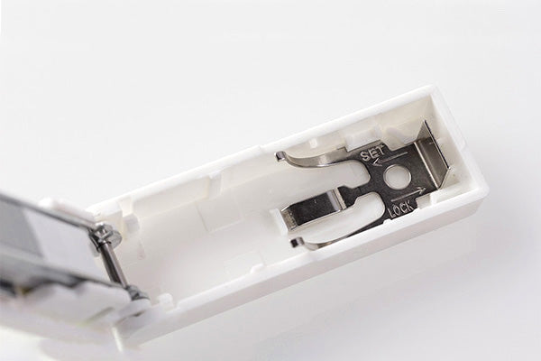 Midori Compact Stapler - White
