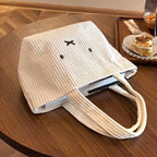 Miffy Corduroy Tote Bag