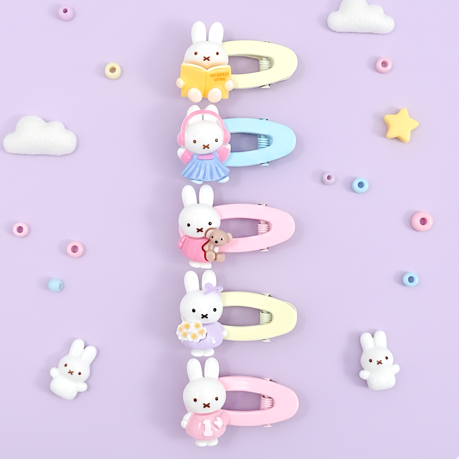 Miffy Happy Days Hair Clips
