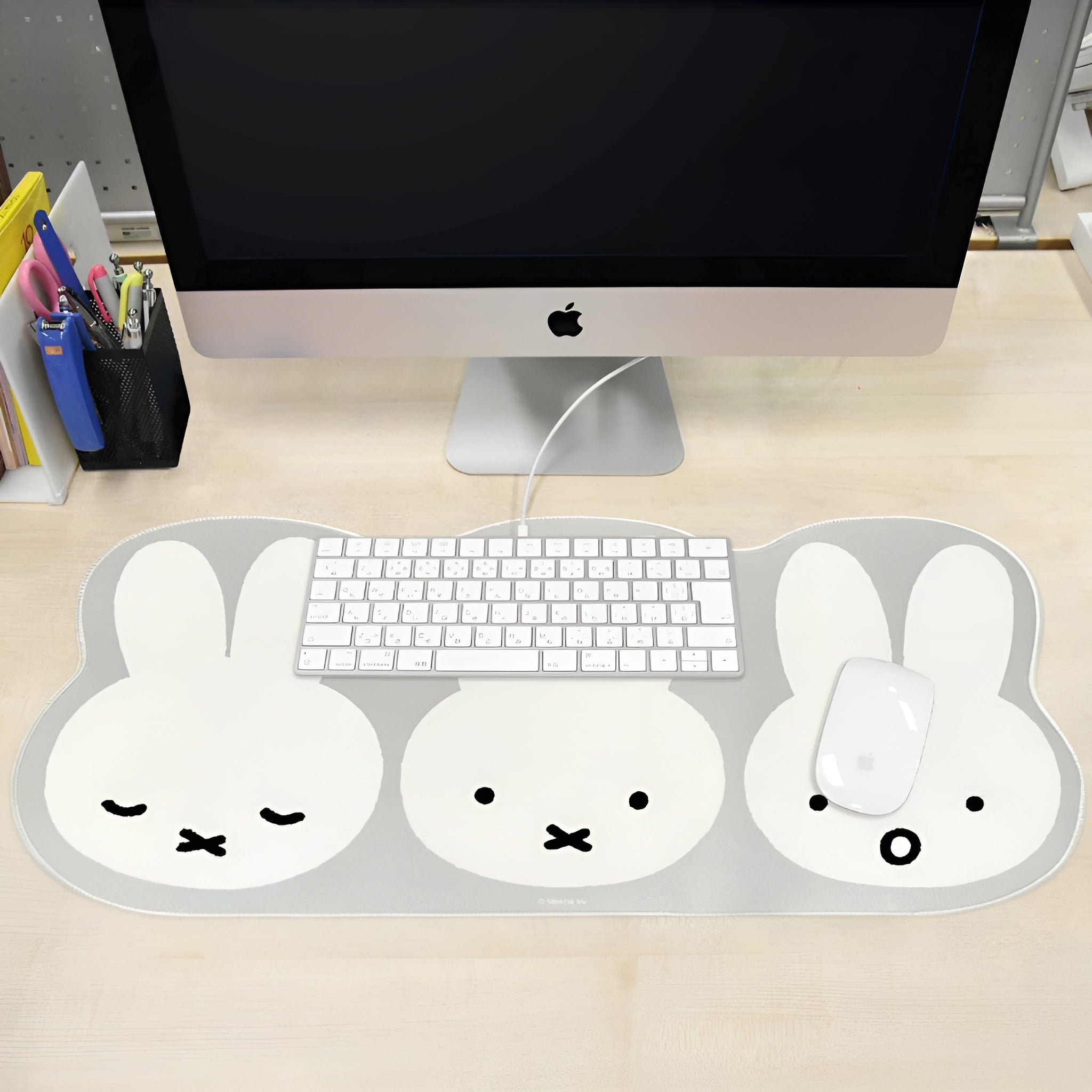 Miffy Large Keyboard Mat – Cute Desk Pad & Mouse Pad