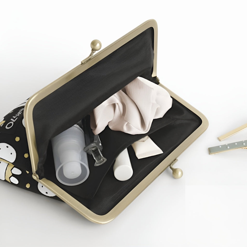 Miffy Large Kiss-Lock Pouch - Limited 70th Anniversary Edition