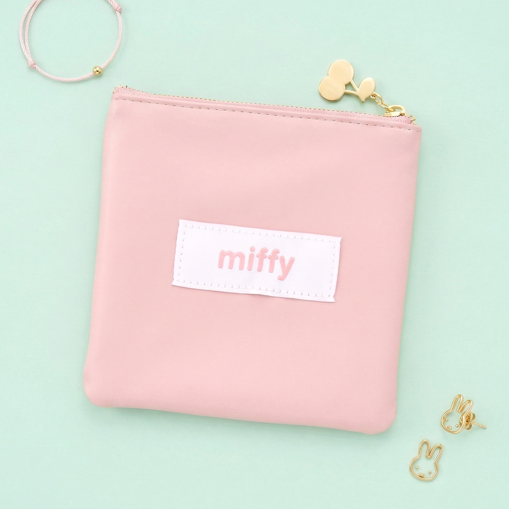 Miffy Embroidered Mini Pouch