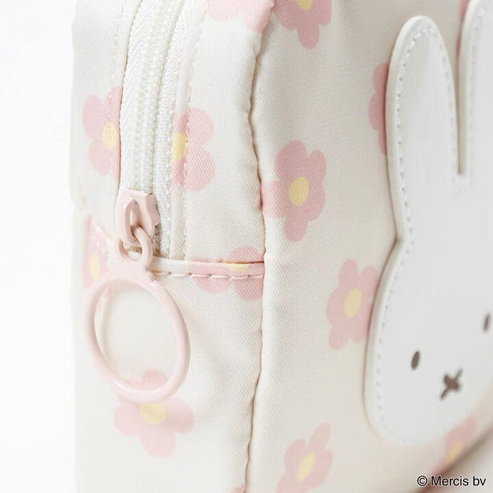 Miffy Mini Storage Bag - Blue Flowers